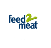 Logo - Voedingsaanpak rosékalveren: Feed2Meat